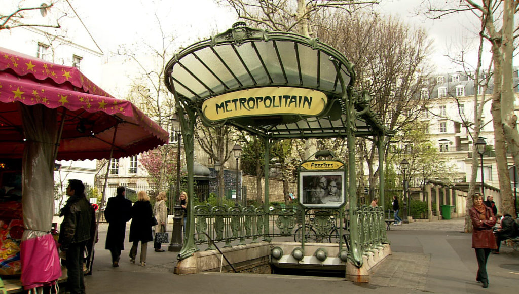 エクトール・ギマール（建築家）パリ・メトロ出入口【美の巨人たち